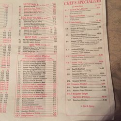 China One - Menu