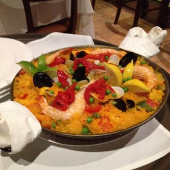 Sancho Restaurant - Paella Marinera - Spanish Near Me - Miami, Florida