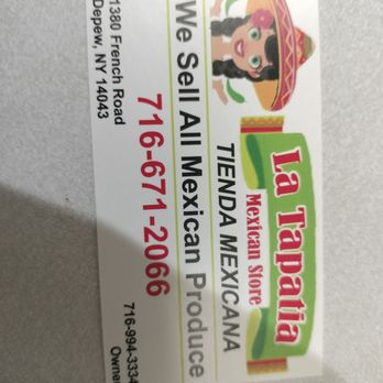 La Tapatia Mexican Store - La Tapatia Mexican Store business card - Grocery Near Me - Cheektowaga, New York La Tapatia Mexican Store - La Tapatia Mexican Store business card - Grocery Near Me - Cheektowaga, New York