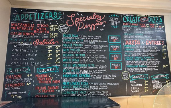 Menu photo 2 Little Italy Downtown Memphis, TN