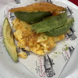 Breakfast Arepa Breakfast Arepa