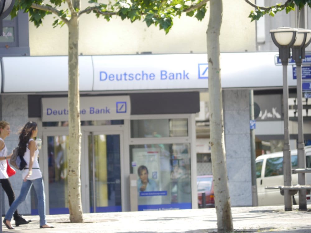 Deutsche Bank Bank Sparkasse Zeil 57 Altstadt Frankfurt Am
