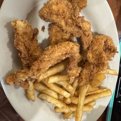 Chicken fingers and French fries