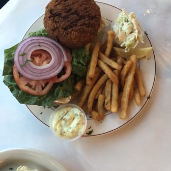 Park Seafood - Crab cake sandwich. - Seafood Near Me - Seaside Park, New Jersey