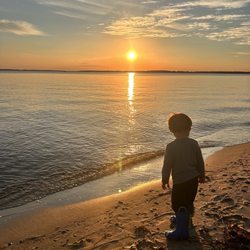 Sandy Point Resort Campgrounds - Sunset , beach
