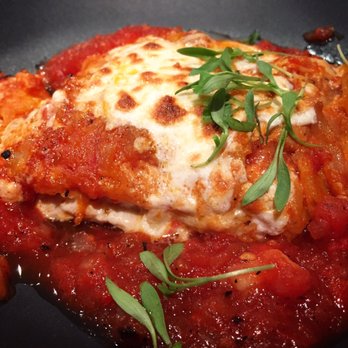 ABC Cocina - Mexican Lasagna with Stewed Chicken - Latin American Near Me - New York, New York ABC Cocina - Mexican Lasagna with Stewed Chicken - Latin American Near Me - New York, New York