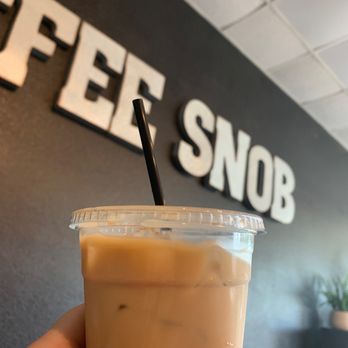 The Coffee Snob - Iced pumpkin caramel latte with oat milk - Coffee & Tea Near Me - Leesburg, Florida The Coffee Snob - Iced pumpkin caramel latte with oat milk - Coffee & Tea Near Me - Leesburg, Florida