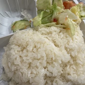 K Fusion Eats - Generous side of sticky rice and salad - Asian Fusion Near Me - Sacramento, California K Fusion Eats - Generous side of sticky rice and salad - Asian Fusion Near Me - Sacramento, California