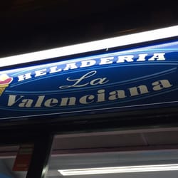 La Valenciana - La fachada de la heladería "La Valenciana"