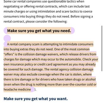 RROA Car Rental - This place will try and scam you for these uneeded extras. If you don't pay they won't honor your car rental - Car Rental Near Me - Orlando, Florida RROA Car Rental - This place will try and scam you for these uneeded extras. If you don't pay they won't honor your car rental - Car Rental Near Me - Orlando, Florida