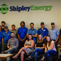 Shipley Energy - Some of the technicians and team behind making it happen! We're thankful for our team.