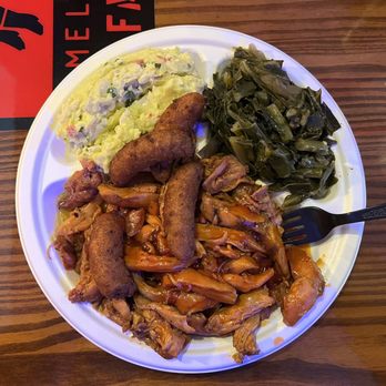 Camel City BBQ Factory - Pulled Chicken Plate - Barbeque Near Me - Winston-Salem, North Carolina Camel City BBQ Factory - Pulled Chicken Plate - Barbeque Near Me - Winston-Salem, North Carolina