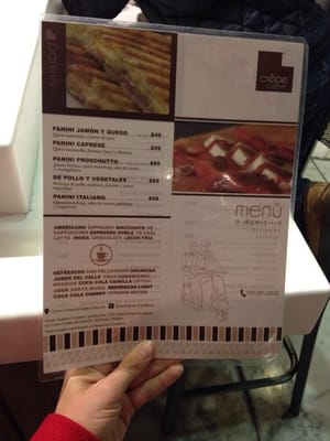 Menu photo 1 Crêpe Corner México, D.F., DIF