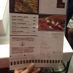 Crêpe Corner - Menú 2