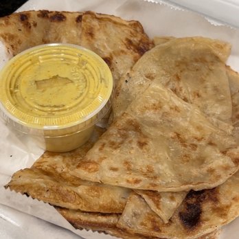 Mani Thai Cuisine - Roti w/ yellow curry sauce - Thai Near Me - Manteca, California