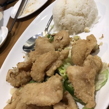 MingHin Cuisine - Salt & Pepper Fish Fillet w/Rice - Dim Sum Near Me - Chicago, Illinois MingHin Cuisine - Salt & Pepper Fish Fillet w/Rice - Dim Sum Near Me - Chicago, Illinois