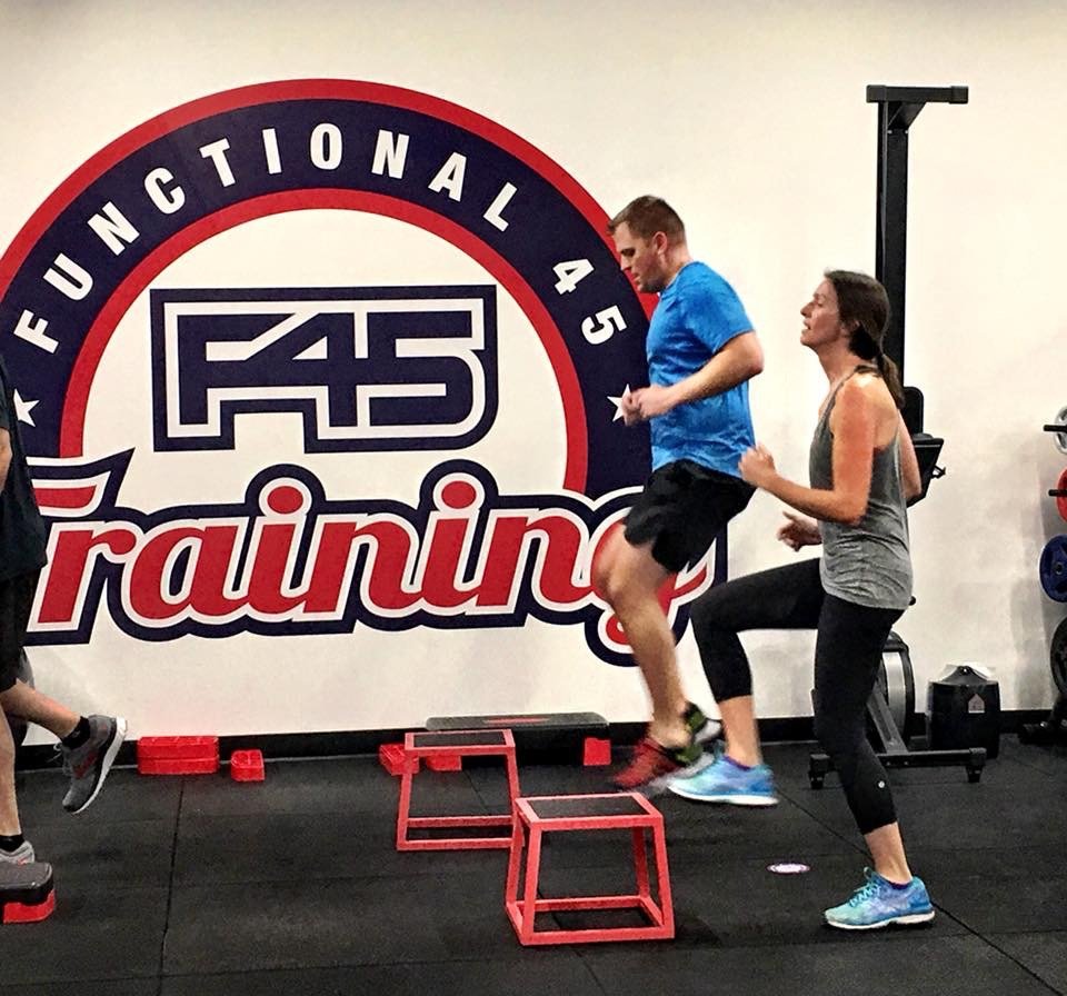F45 Training Fairfield USA Logo