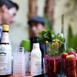 N2 Mixology - Potions and garnishes and really cute, tiny shot glasses.