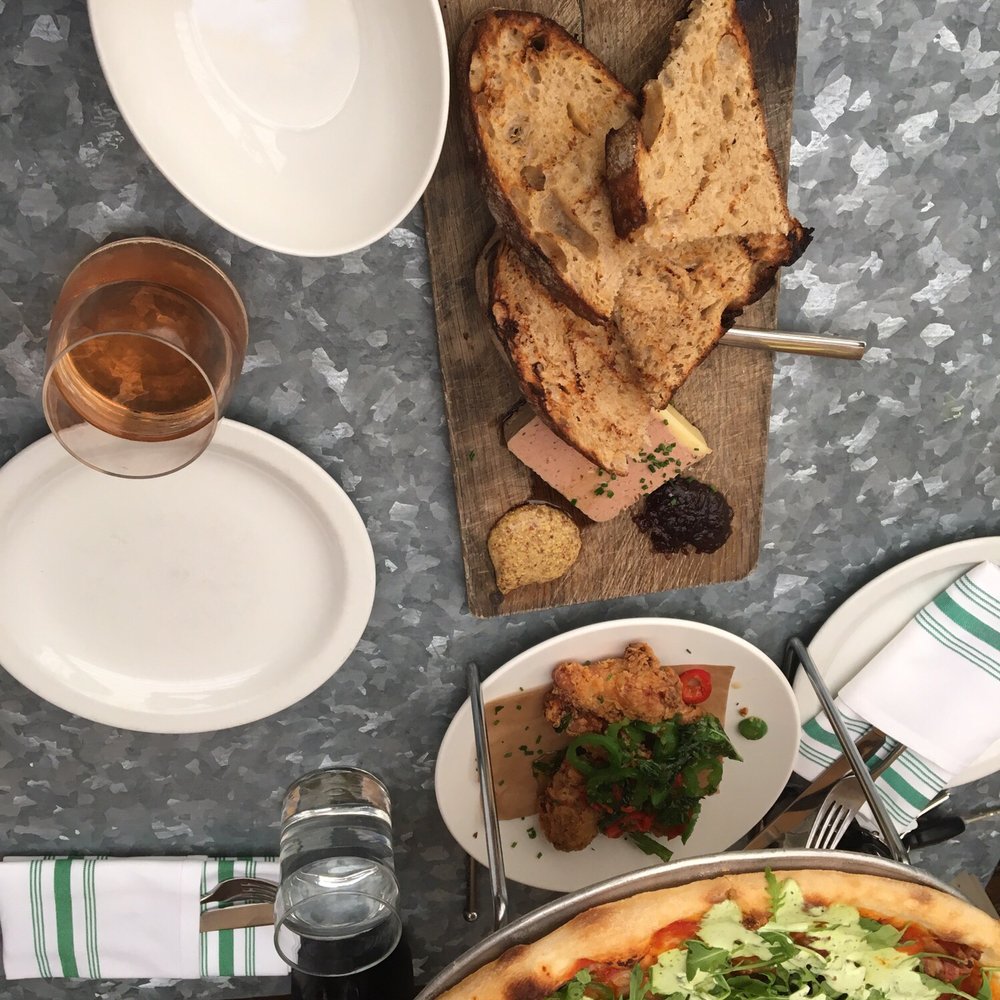 Starbelly - Pizza Margherita, small house made chicken liver pâté, fries Chicken wings - New American Near Me - San Francisco, California Starbelly - Pizza Margherita, small house made chicken liver pâté, fries Chicken wings - New American Near Me - San Francisco, California