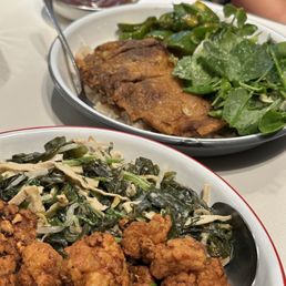 Chili Crisp Chicken Bowl and Mandarin Duck Bowl Chili Crisp Chicken Bowl and Mandarin Duck Bowl