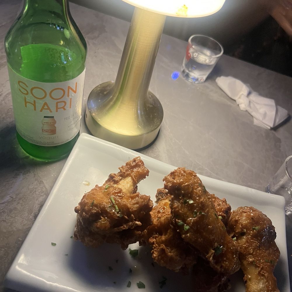 Cham Gastropub - This 5 pieces of chicken for $18 - Korean Near Me - Los Angeles, California Cham Gastropub - This 5 pieces of chicken for $18 - Korean Near Me - Los Angeles, California