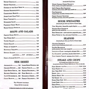 The Avenue Steak Tavern - Menu - Steakhouses Near Me - Dublin, Ohio