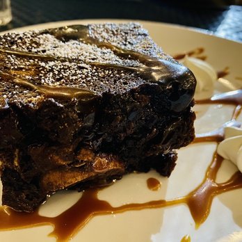 The Barrow House - Double chocolate bread pudding - New American Near Me - Clifton, New Jersey