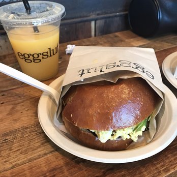 Eggslut - Egg Salad and OJ - Breakfast & Brunch Near Me - Los Angeles, California Eggslut - Egg Salad and OJ - Breakfast & Brunch Near Me - Los Angeles, California