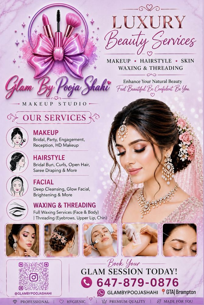 Glam By Pooja Shahi Logo