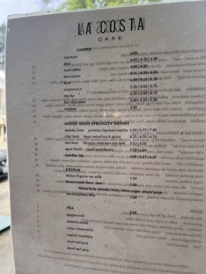 Menu photo 4 La Costa Cafe Sacramento, CA Menu photo 4 La Costa Cafe Sacramento, CA