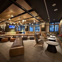 Inside restaurant