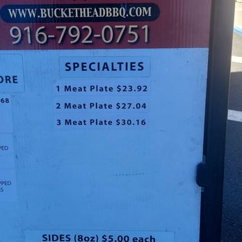 Buckethead BBQ - Today on the menu - Barbeque Near Me Buckethead BBQ - Today on the menu - Barbeque Near Me