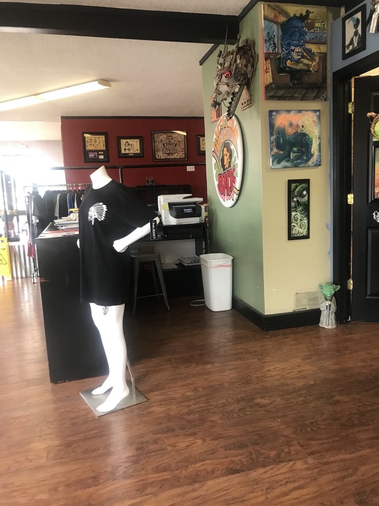 Electric Chair Tattoo Logo