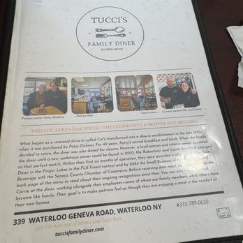 Tucci's Family Diner - Diners Near Me - Waterloo, New York Tucci's Family Diner - Diners Near Me - Waterloo, New York