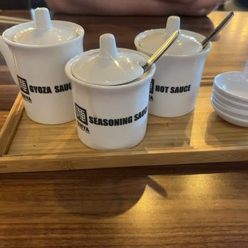 JINYA Ramen Bar - Central Phoenix - Table sauces - Ramen Near Me - Phoenix, Arizona JINYA Ramen Bar - Central Phoenix - Table sauces - Ramen Near Me - Phoenix, Arizona