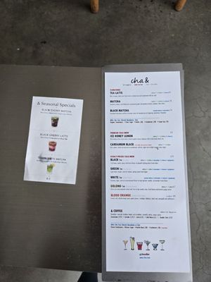 Menu photo 1 Cha & New York, NY Menu photo 1 Cha & New York, NY