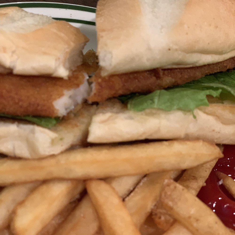 Cornfield Cafe - Walleye Sandwich - American Near Me - Pelican Rapids, Minnesota Cornfield Cafe - Walleye Sandwich - American Near Me - Pelican Rapids, Minnesota