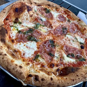 Coastal Crust - Pesto Soppressata Pizza - Pizza Near Me - Mount Pleasant, South Carolina