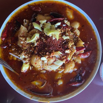 Dynasty - Chili fish - not spicy at all just packed with lots of flavor. The fish is boneless fillet. One of the best I've tasted ! - Chinese Near Me - Big Bear Lake, California