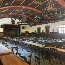 Beer hall indoors Beer hall indoors