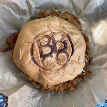 Branded Burger - Chicken breast sandwich - Burgers Near Me - Midlothian, Texas