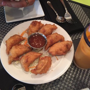 Tuptim Thai - Crispy Pork Potstickers - Thai Near Me - Topeka, Kansas