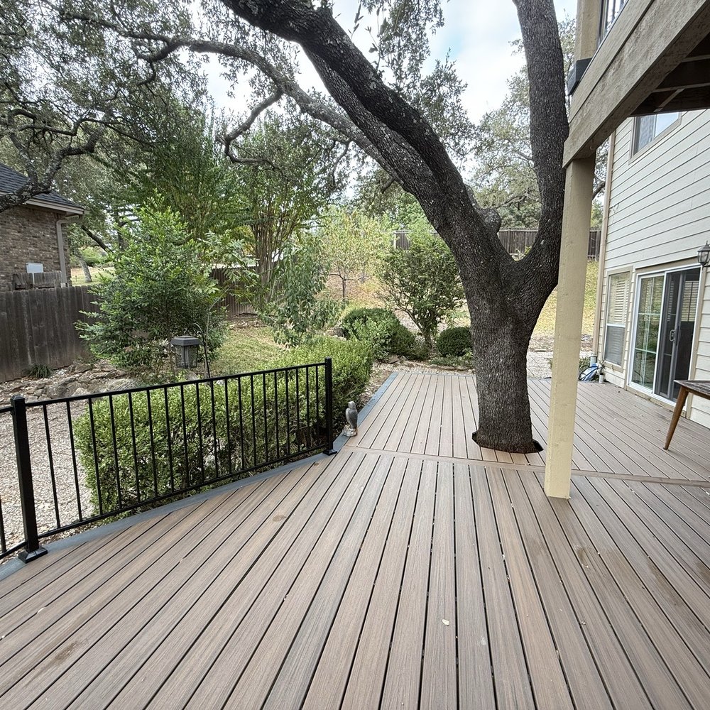 Samuel Decks & Fence - New Trex deck. - Fences & Gates Near Me Samuel Decks & Fence - New Trex deck. - Fences & Gates Near Me