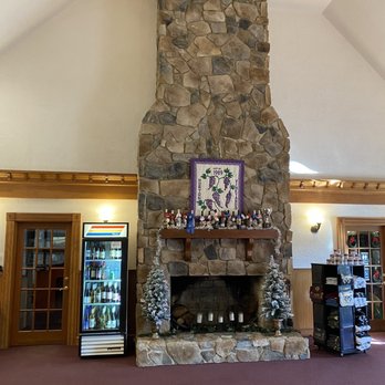 Horton Vineyards - a stone fireplace in a wine cellar - Wine Tasting Room Near Me - Gordonsville, Virginia Horton Vineyards - a stone fireplace in a wine cellar - Wine Tasting Room Near Me - Gordonsville, Virginia