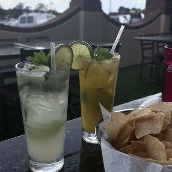 Hacienda Bar & Grill - Left: regular mojito Right: mango mojito - Mexican Near Me - Cumming, Georgia Hacienda Bar & Grill - Left: regular mojito Right: mango mojito - Mexican Near Me - Cumming, Georgia