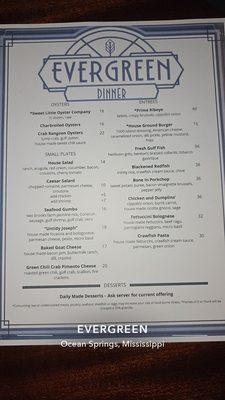 Evergreen Steak and Oysters by null