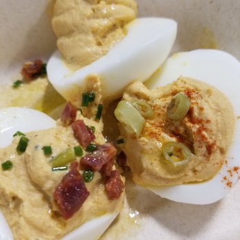 The Treasury - Deviled egg trio - Cocktail Bars Near Me - San Francisco, California The Treasury - Deviled egg trio - Cocktail Bars Near Me - San Francisco, California