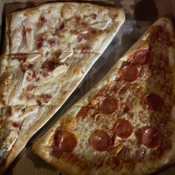 Front Street Deli - A "slice" of pepperoni and chicken bacon ranch - Pizza Near Me - Altoona, Pennsylvania Front Street Deli - A "slice" of pepperoni and chicken bacon ranch - Pizza Near Me - Altoona, Pennsylvania