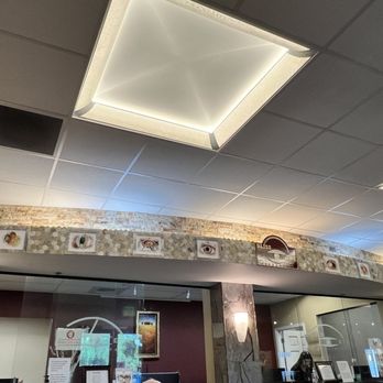 Bliss Eye Associates - Front desk. Love the mural of eyes at the top. - Ophthalmologists Near Me - Sacramento, California