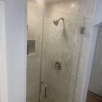 Presto Water Damage - My shower. A photo after. A complete new shower after the old shower fail ( plumbing was leaking downstairs) - Damage Restoration Near Me - Las Vegas, Nevada Presto Water Damage - My shower. A photo after. A complete new shower after the old shower fail ( plumbing was leaking downstairs) - Damage Restoration Near Me - Las Vegas, Nevada
